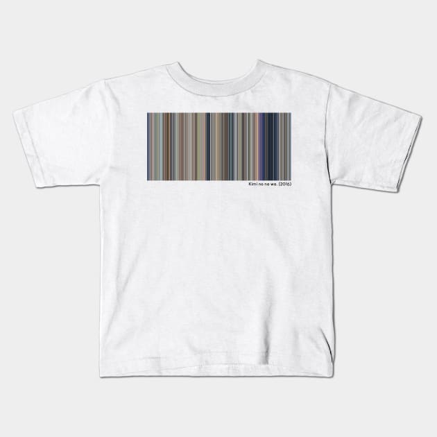 Kimi no na wa. (2016) - Every Frame of the Movie Kids T-Shirt by ColorofCinema